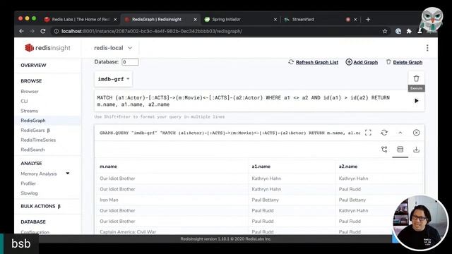 [#JulhoRedis| English Content] Building a Recommendation Engine with RedisGraph смотреть онлайн