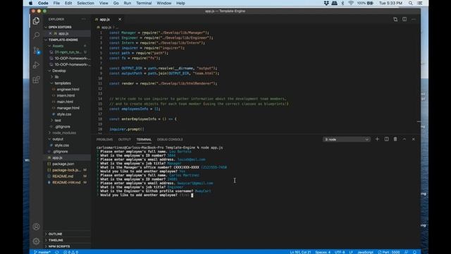 Template Engine смотреть онлайн