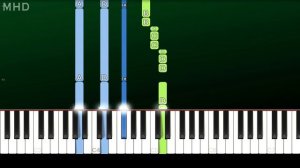 Crazy Frog - Axel F (Piano Tutorial Easy)