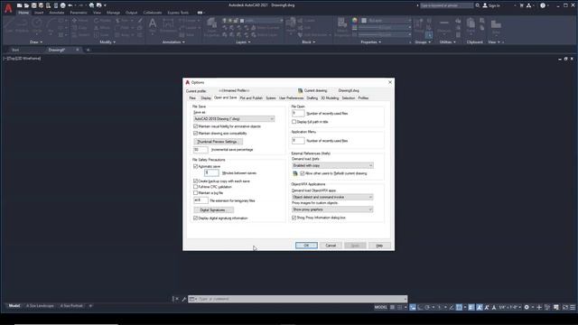 CLASS 2 - Some General Autocad Settings including Saving Files смотреть онлайн