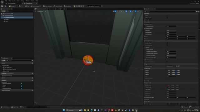 How to Make a Physics Door in Unreal Engine 5 смотреть онлайн
