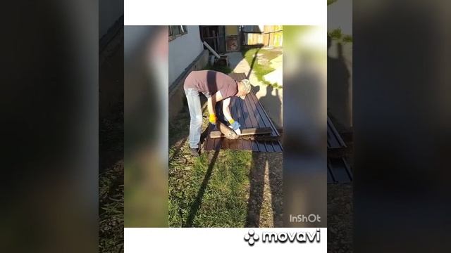 Отделка задней стороны дома, изготовление и установка арочного окна. смотреть онлайн