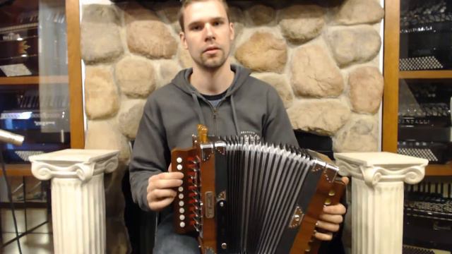 3002NB - NEW Natural Brown Hohner Ariette Diatonic Button Accordion LMMH 10 2 $599 смотреть онлайн