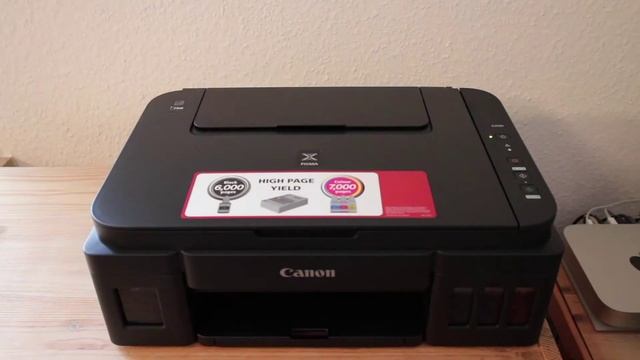 Canon Pixma G2500 Initialisierung und Test смотреть онлайн