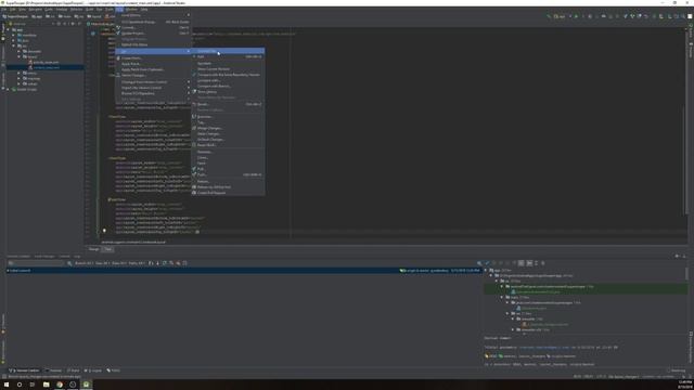 Git Integration In Android Studio using only the native tools смотреть онлайн