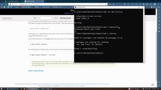 SESI 1 - Tutorial Setup Backend API NodeJS Express смотреть онлайн