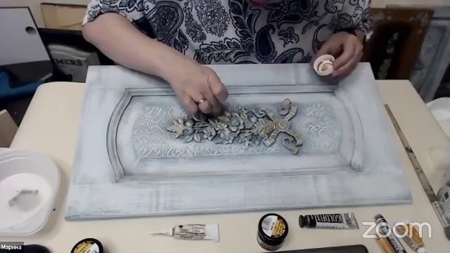 Марафон по Декорированию Мебели. 4 занятие. смотреть онлайн