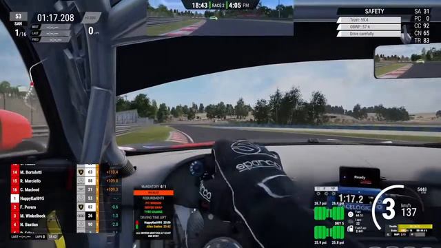 Hungaroring Success (Day 4) - Assetto Corsa Competizione Gameplay смотреть онлайн