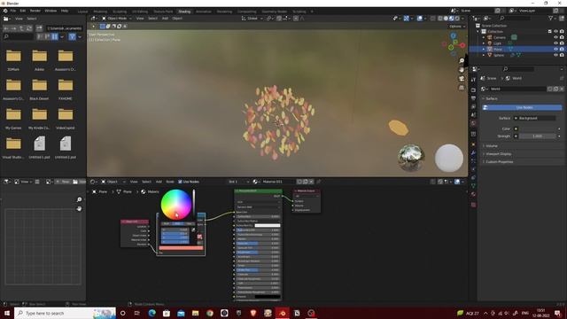 BLENDER INTERMEDIATE TUTORIAL (தமிழ்) -HOW TO CREATE A STYLIZED TREE USING GEOMETRY NODES (தமிழ்) смотреть онлайн