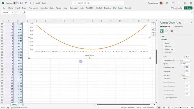 EXCEL PARABOLA WITH COORDINATES смотреть онлайн
