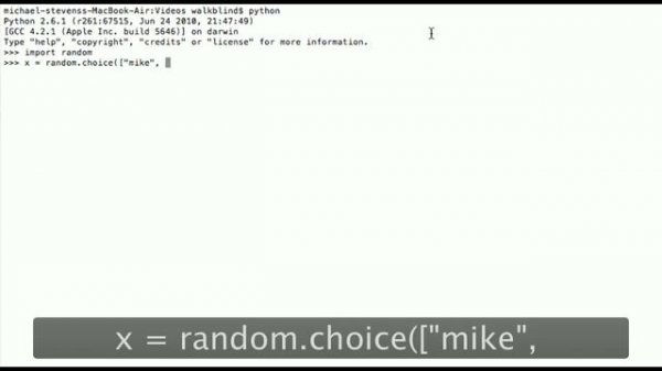 Python - Random Choice