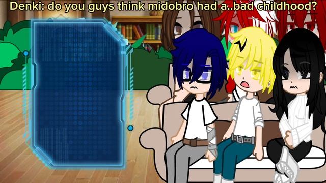 MHA react to Middle school Deku смотреть онлайн