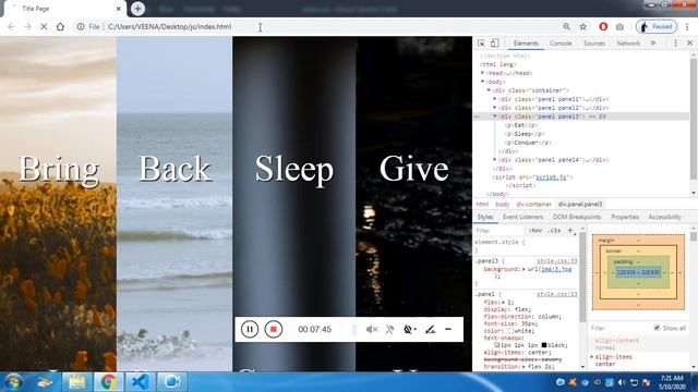 9th Javascript Project - Flexbox Slider Tutorial with Source Code смотреть онлайн