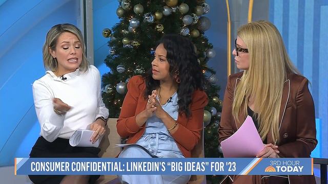 Dylan Dreyer (with Sheinelle and Jill) Dec 6 2022 смотреть онлайн