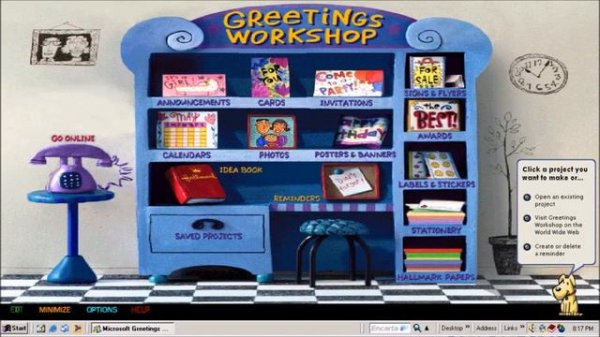 Greeting Workshop, Microsoft Money 97