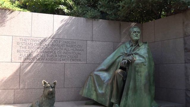 FRANKLIN DELANO ROOSEVELT (FDR) MEMORIAL: WASHINGTON, D.C. (4K) смотреть онлайн