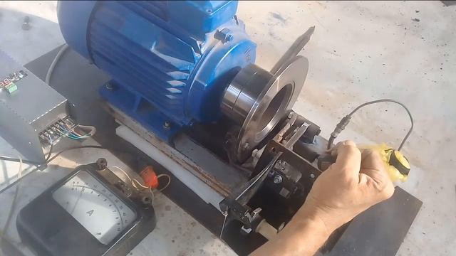 Как измерить реальную мощность частотника Делаем стенд, ставим тормоз от ВАЗ 2101 смотреть онлайн