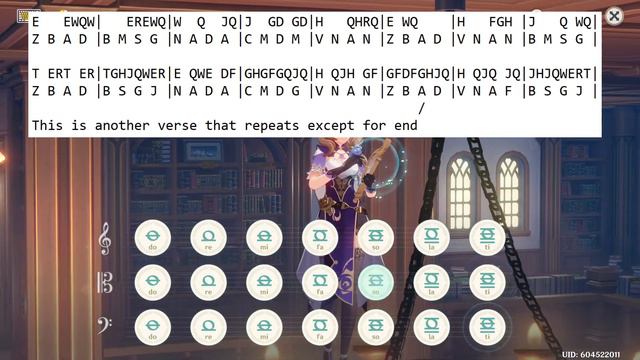 ♪ Canon By Pachelbel In C ♪ Windsong Lyre (Harp) Cover & Tutorial | Genshin Impact