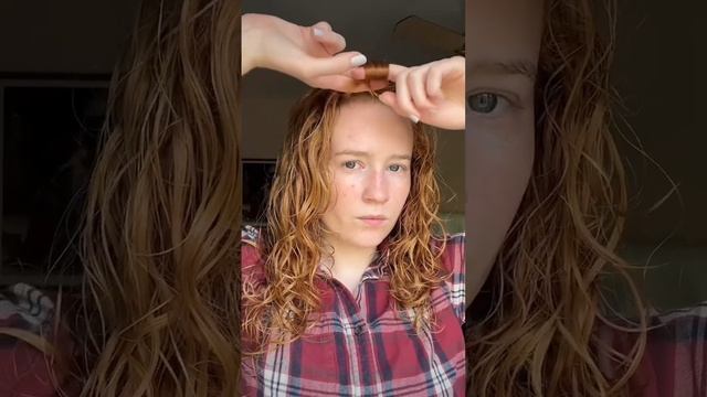 How to air-dry curly bangs смотреть онлайн