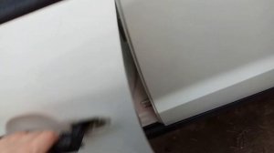 Хундай Санта Фе ~ Ремонт кнопки бесключевого доступа водительской двери