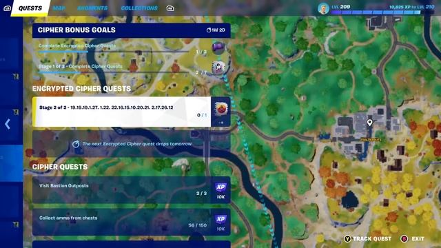Encrypted Cipher Quest Fortnite | All Stages 1, 2 & 3 смотреть онлайн