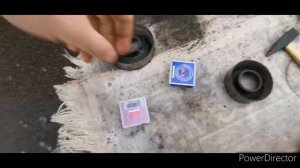 Замена ремня, и роликов на Kia Rio 3. +Перепрессовка подшипников.