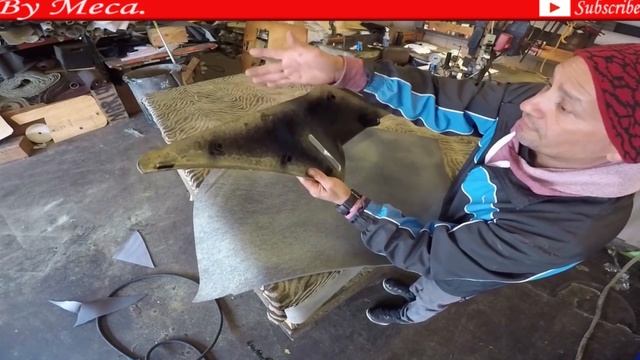 Mercedes Headliner 2-3 | How to Upholster Rear Quarter panel смотреть онлайн