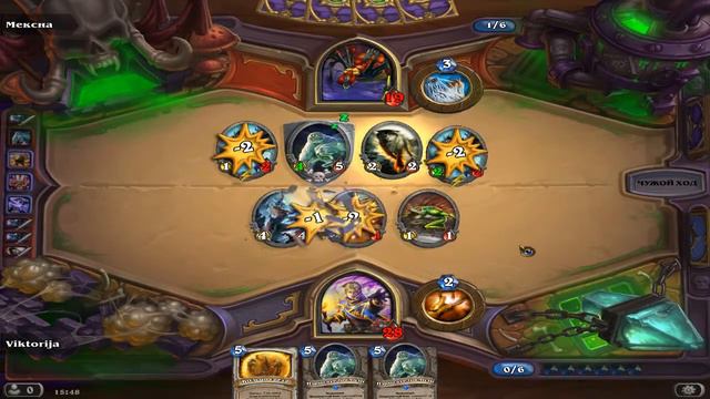 Hearthstone Паучий квартал Наксрамаса (прохождение Мексны) смотреть онлайн