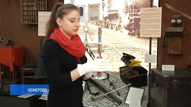 20190403-«Космические вахты Кузбасса». Краеведческий музей открыл выставку ко Дню космонавтики смотреть онлайн