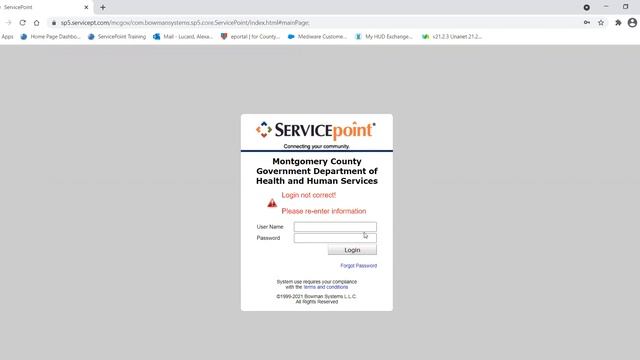 MD 601 - HMIS - Login and Password Recovery смотреть онлайн