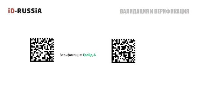 Валидация и верификация штрих кода смотреть онлайн