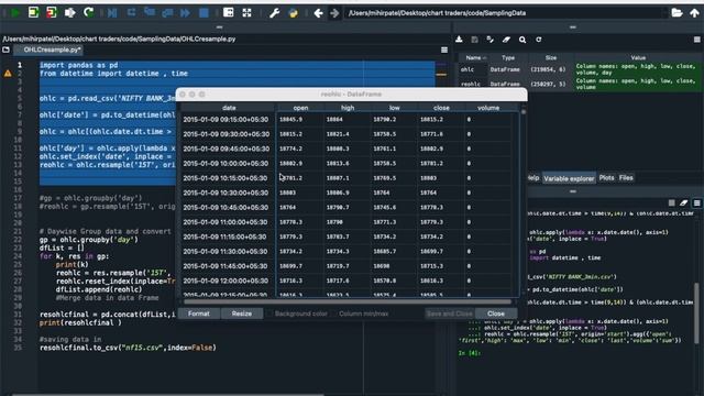 Lower Time Frame OHLC Data to Higher Time Frame OHLC Data смотреть онлайн