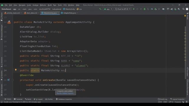 Tutorial CRUD SQLite + Map - Buku Alamat смотреть онлайн