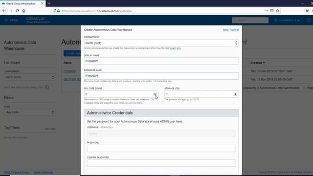 oracle autonomous database смотреть онлайн