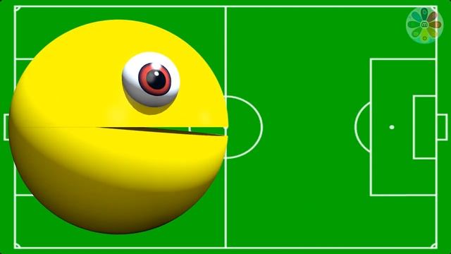 PACMAN PLAY SOCCER AMAZING COLORS смотреть онлайн