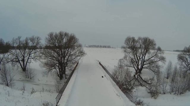 Мушковатово - мост - аэросъёмка смотреть онлайн