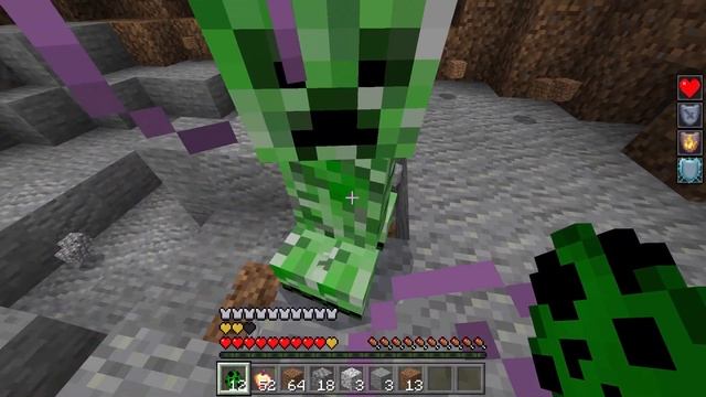 How Many Creepers It Takes To Break Netherite Armor in Minecraft смотреть онлайн