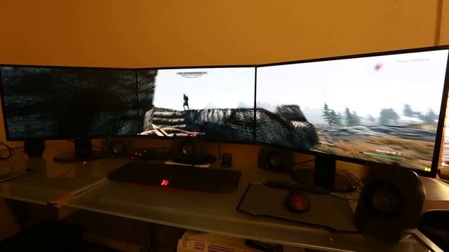 Triple Screen Setup BenQ GW2760HS 27