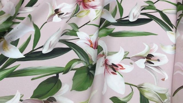 Шелк-шифон D&G смотреть онлайн