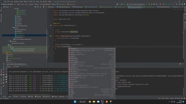 Let’s Build an E-Commerce Store with a Spring Boot Backend - Episode 7: Basic Starter Endpoints смотреть онлайн