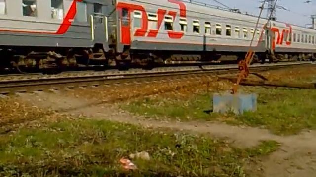 ЧС2 с поездом №139 Новосибирск-Адлер, ст.Ревда смотреть онлайн