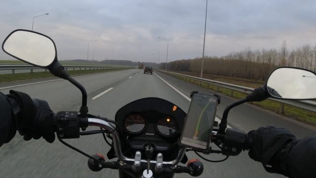 Первый выезд на Bajaj boxer, после ремонта. смотреть онлайн