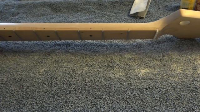 Vintage Staining and finishing a maple neck смотреть онлайн