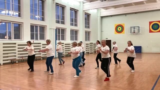 Zjozzys Funk или Bacco Perbacco, linedance, клуб "Танцы для всех", г. Никольское смотреть онлайн