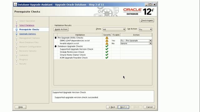 Oracle 12c Upgrade 112040 to 121010 смотреть онлайн