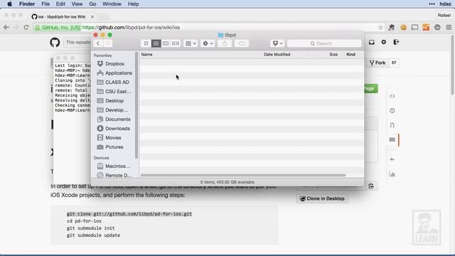 Learning libPD for iOS: 02. Downloading libPD for iOS from GitHub смотреть онлайн