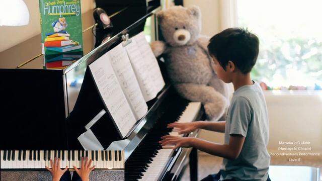 Mazurka in G Minor (Homage to Chopin)/Piano Adventures Performance Book Level 5 смотреть онлайн
