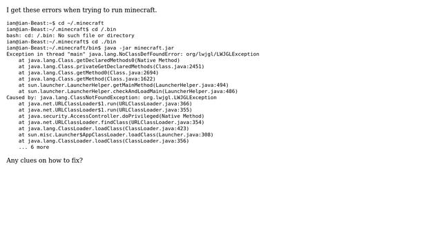 Ubuntu: Minecraft Black Screen Ubunutu 12.10 using Java 7 смотреть онлайн