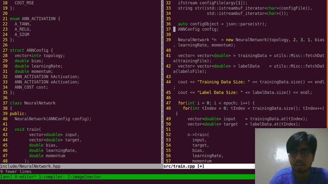 Refactoring C++ Neural Network - Config Parameters смотреть онлайн