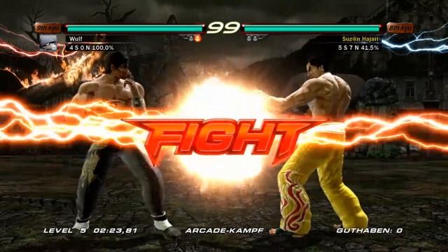 Tekken 6 Gameplay Arcade-Battle (Xbox 360) - Marshall Law смотреть онлайн